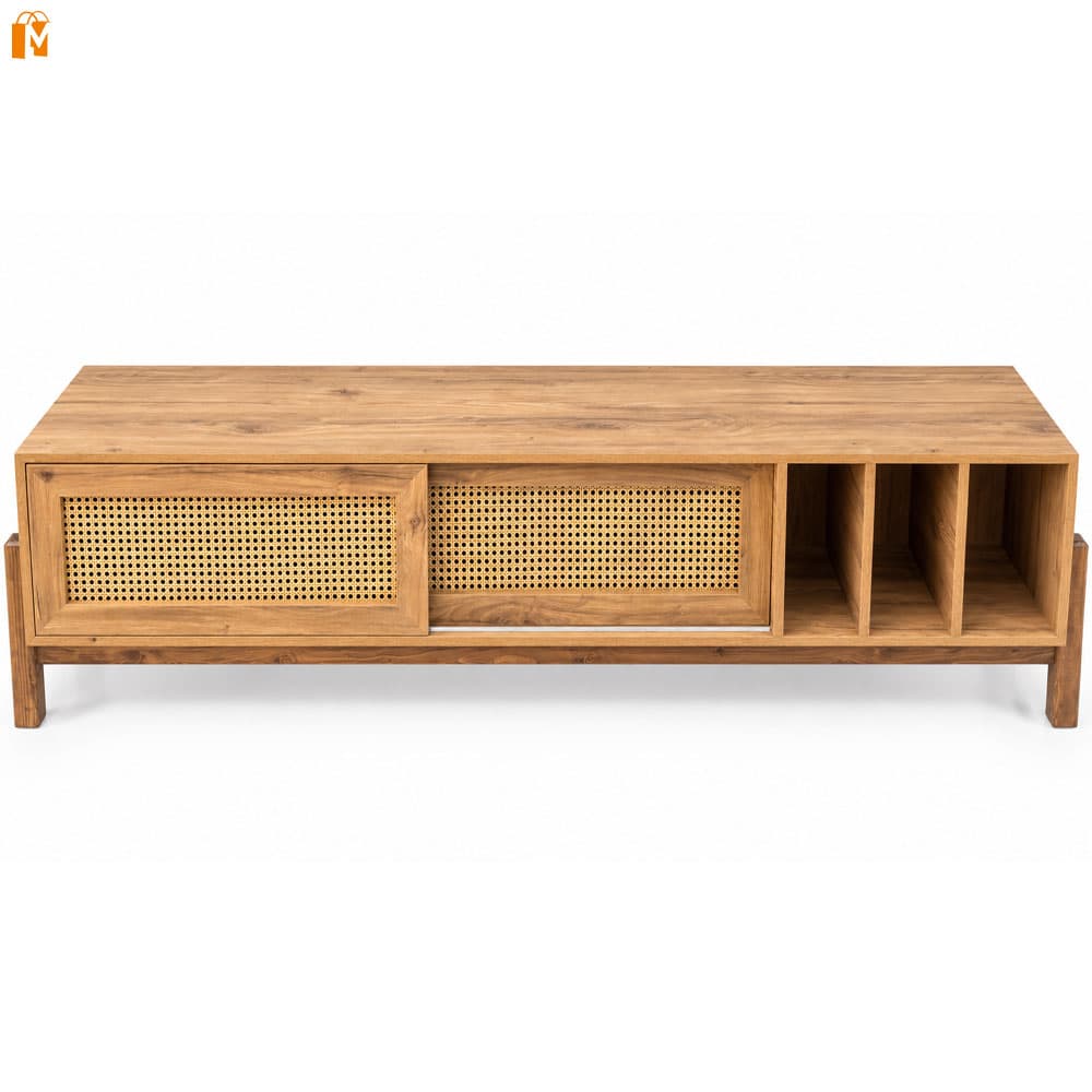 میز تلویزیون متین 180سانت مدل افرا چوب R345