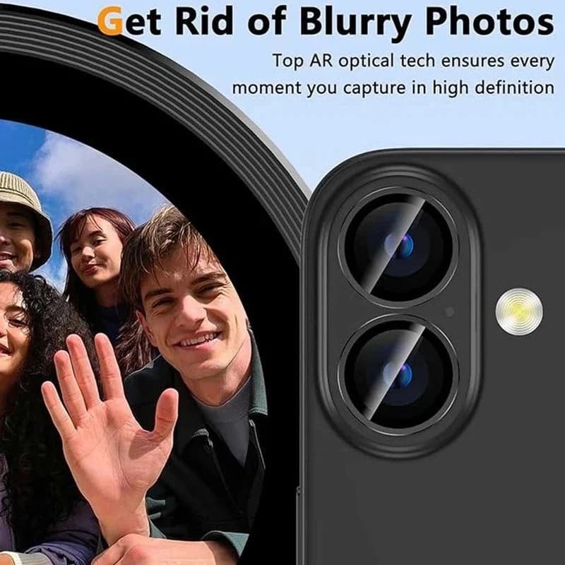 گلس لنز دوربین فلزی بوف مدل Steel Shield Lens-guarantee مناسب برای گوشی موبایل اپل iPhone Duo — تصویر ۳