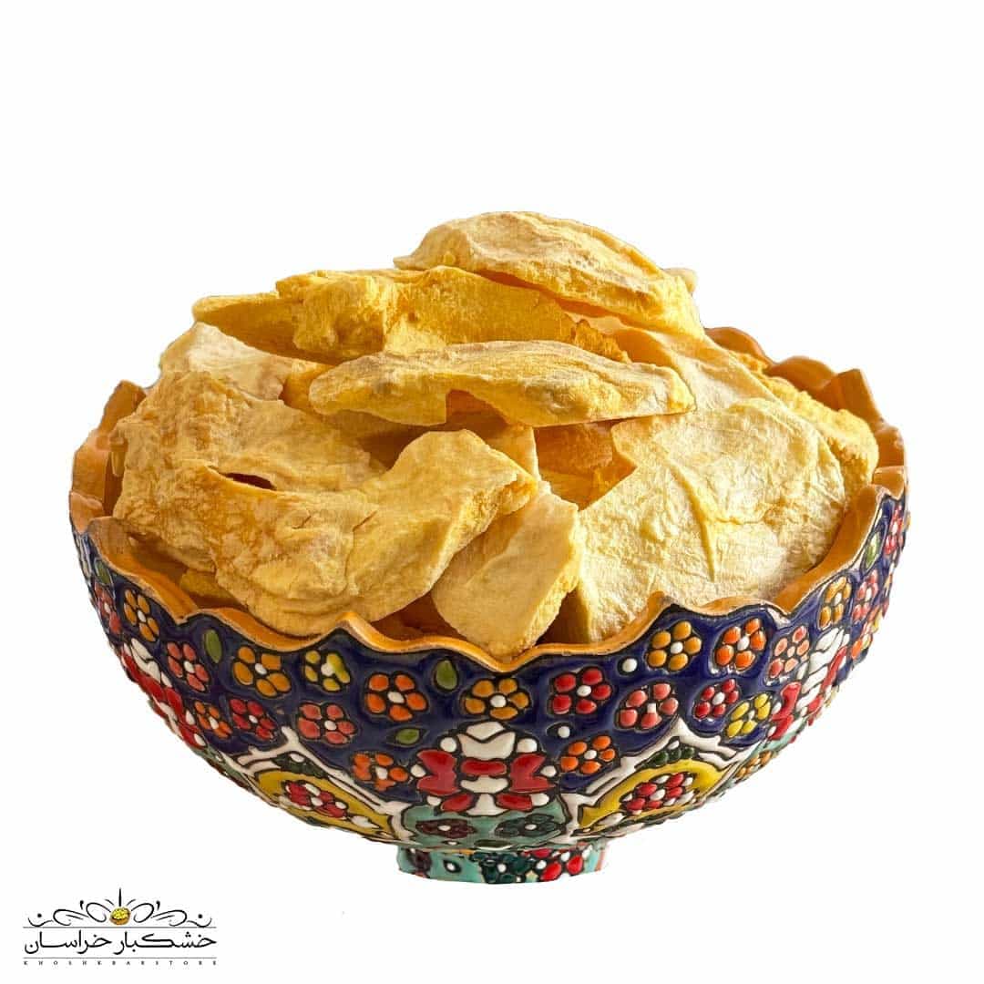 انبه خشک پفکی فریز درایر