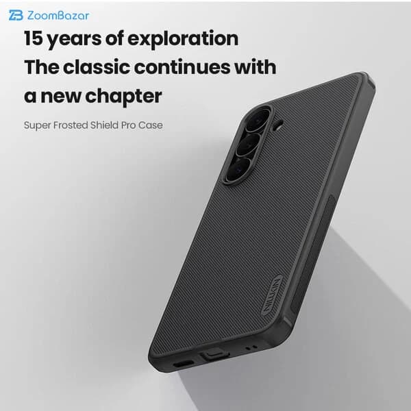 قاب نیلکین مدل Super Frosted Shield Pro مناسب برای گوشی موبایل سامسونگ Galaxy S25 FE — تصویر ۷