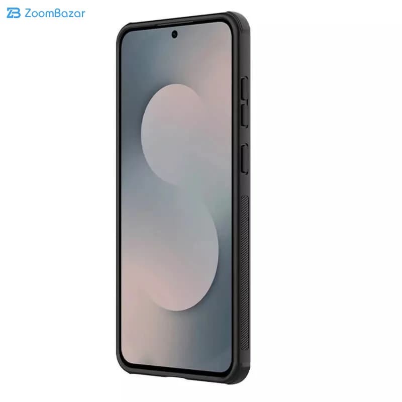 قاب نیلکین مدل Super Frosted Shield Transparent مناسب برای گوشی موبایل سامسونگ Galaxy S25 FE — تصویر ۴