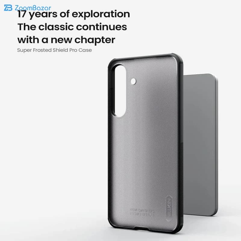 قاب نیلکین مدل Super Frosted Shield Transparent مناسب برای گوشی موبایل سامسونگ Galaxy S25 FE — تصویر ۷