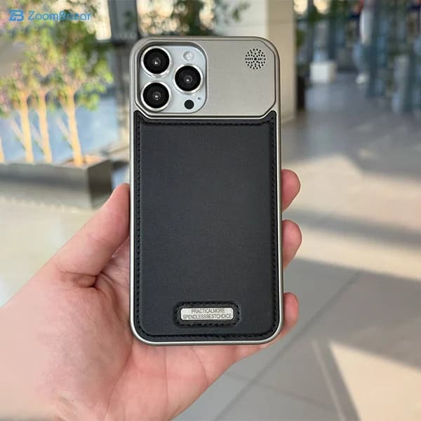 قاب اپیکوی مدل Lux Leather Metal مناسب برای گوشی موبایل اپل iPhone 17 Pro — تصویر ۵