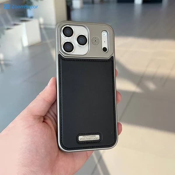 قاب اپیکوی مدل Lux Leather Metal مناسب برای گوشی موبایل اپل iPhone 17 Pro — تصویر ۲