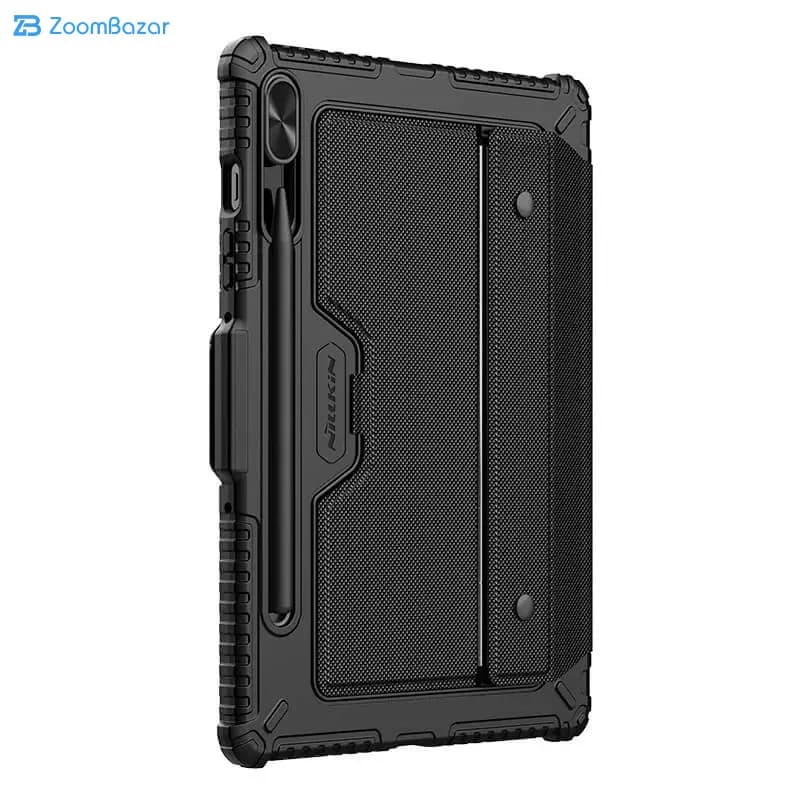 کیف کلاسوری کیبورددار نیلکین مدل Bumper Combo Backlit Keyboard مناسب برای تبلت سامسونگ Galaxy Tab S10 FE/ Tab S9 — تصویر ۳