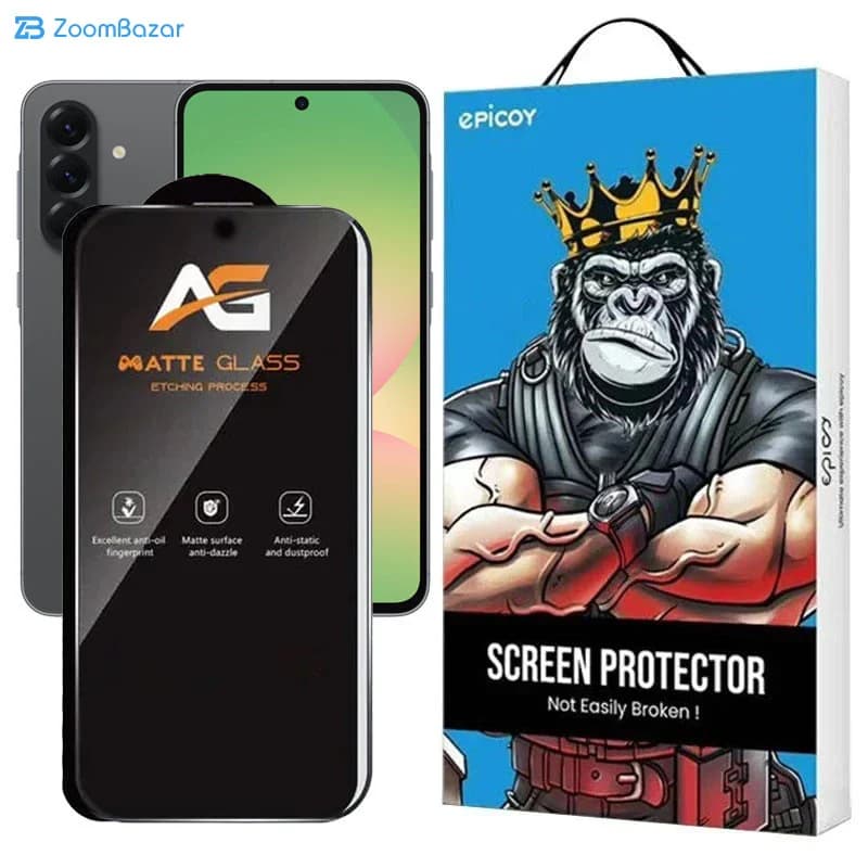 گلس مات اپیکوی مدل AG Matte Etching مناسب برای گوشی موبایل سامسونگ Galaxy A37/A56/A36/S24 FE — تصویر ۳