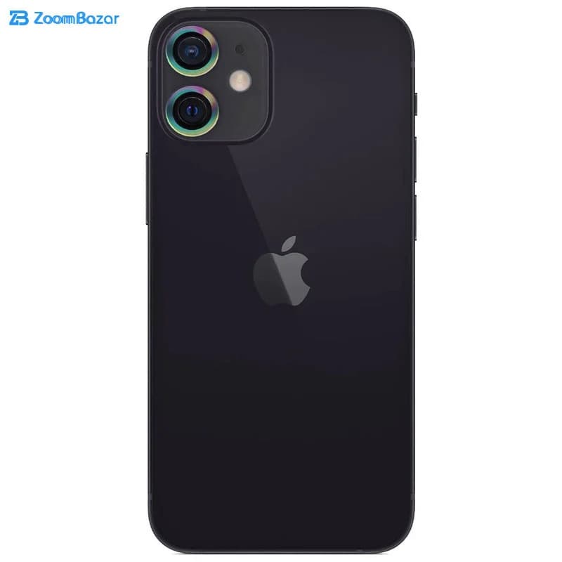 محافظ لنز دوربین بوف مدل CLRfilm مناسب برای گوشی موبایل اپل iphone 12 mini — تصویر ۴