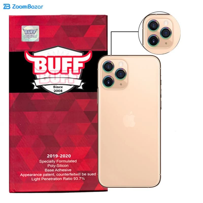 محافظ لنز دوربین بوف مدل CLRfilm مناسب برای گوشی موبایل اپل iphone 11 Pro Max — تصویر ۵