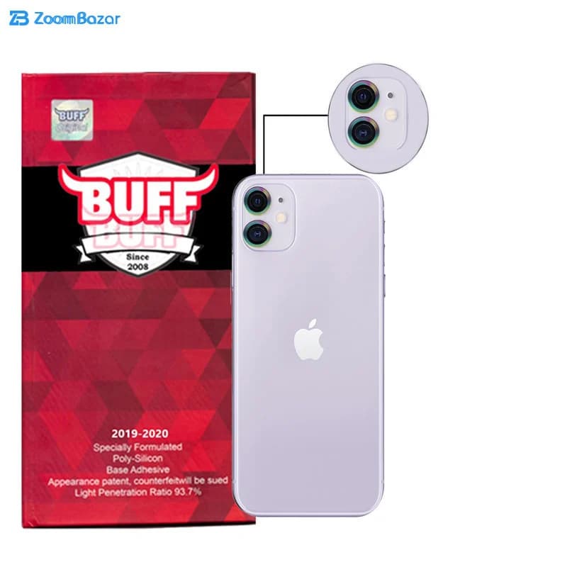 محافظ لنز دوربین بوف مدل CLRfilm مناسب برای گوشی موبایل اپل iphone 11 — تصویر ۲