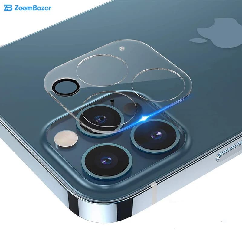 محافظ لنز دوربین بوف مدل Clear-G مناسب برای گوشی موبایل اپل Iphone 13 Pro Max / 13 Pro — تصویر ۲