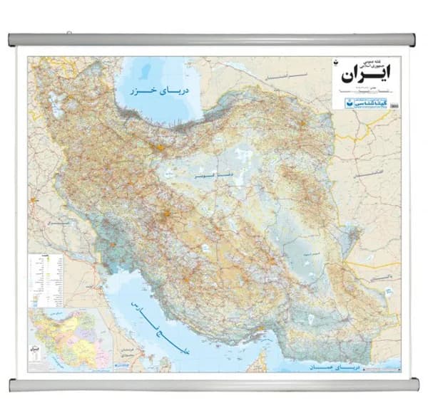 نقشه گیتاشناسی مدل عمومی راههای ایران کد L450