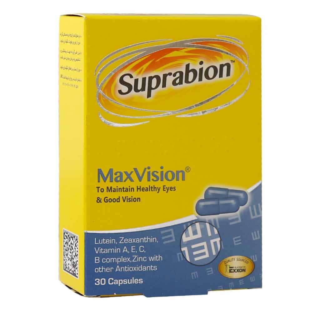 کپسول مکس ویژن 30 عدد سوپرابیون Suprabion