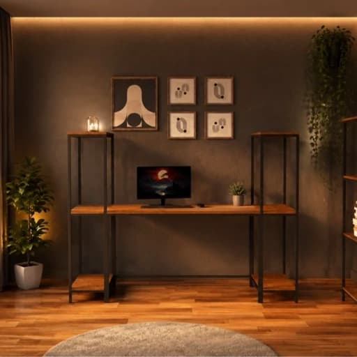 ست میز کامپیوتر مبلمان آپادانا apadana مدل 636830