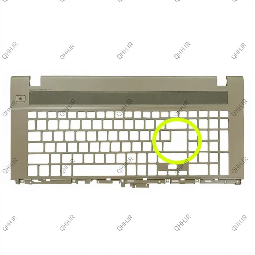 قاب کنار کیبرد لپ تاپ ایسر Aspire V3-771 بژ-قسمت بالا — تصویر ۳