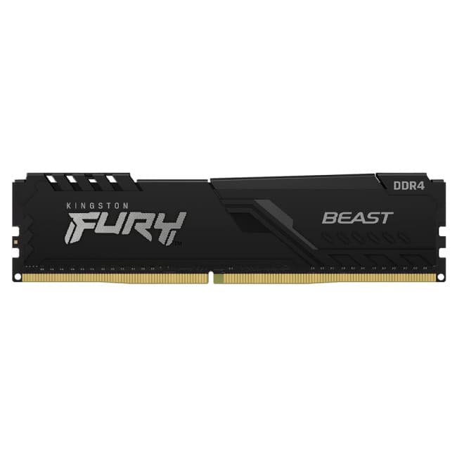 رم کامپیوتر کینگستون RAM KINGSTON FURY BEAST 16GB 3200MHz (8GBX2) CL16 DDR4 DUAL — تصویر ۳