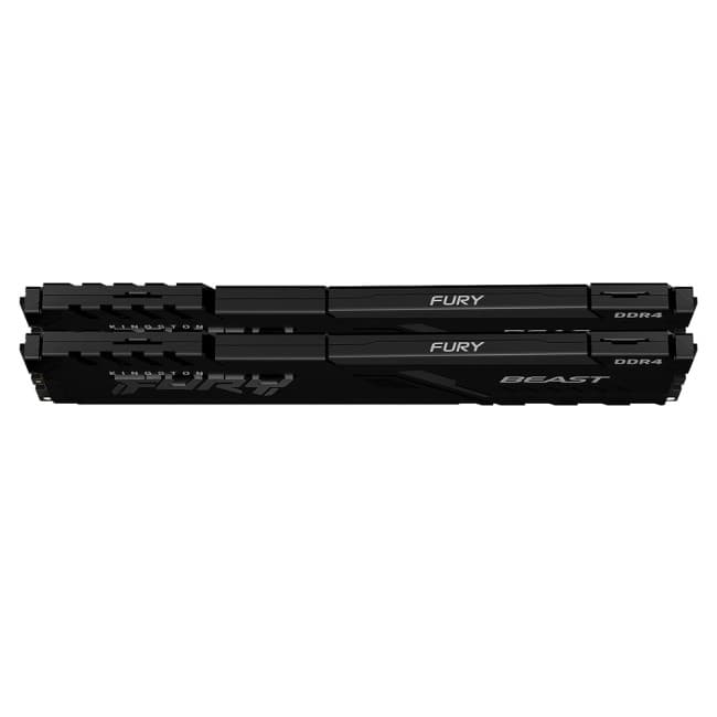 رم کامپیوتر کینگستون RAM KINGSTON FURY BEAST 16GB 3200MHz (8GBX2) CL16 DDR4 DUAL — تصویر ۲