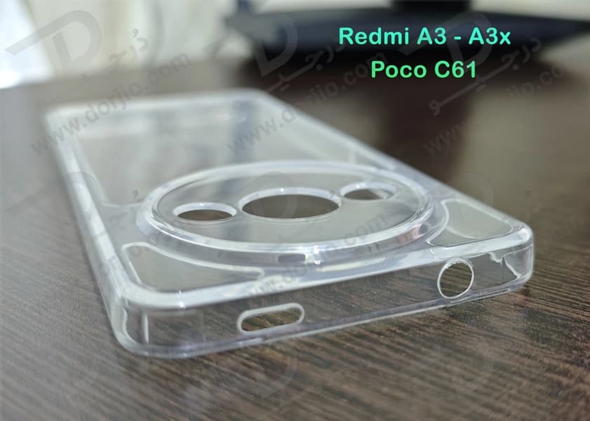 گارد ژله ای شفاف Xiaomi Redmi A3X — تصویر ۴