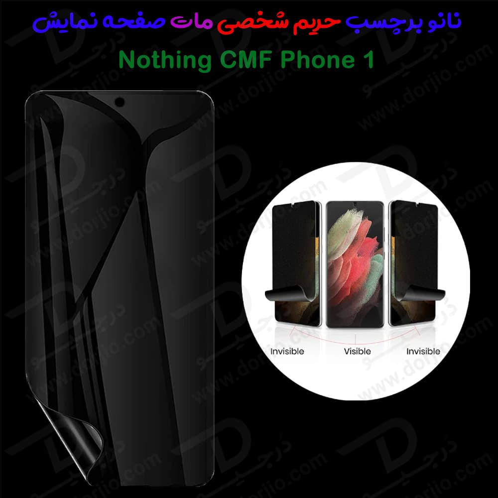 نانو برچسب مات حریم شخصی صفحه نمایش Nothing CMF Phone 1