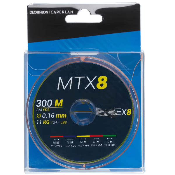 نخ ماهیگیری بافته شده کاپرلان مدل MTX8