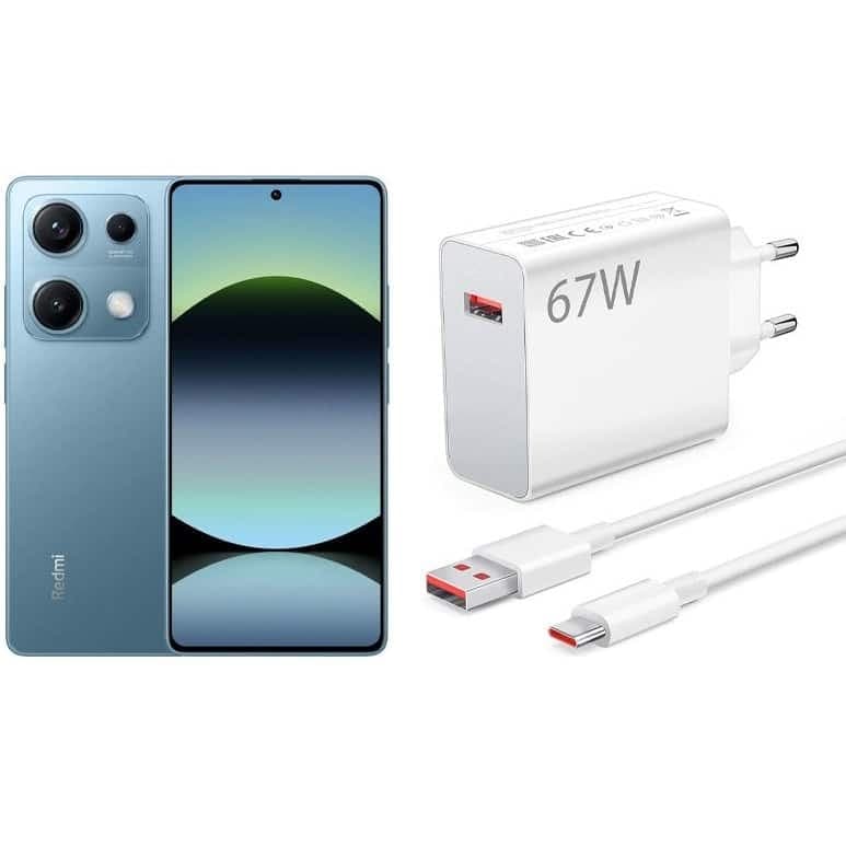 شارژر اورجینال سرکارتنی شیائومی 67 وات مناسب XIAOMI NOTE 14S + سوزن سیم‌کارت طرح قلب