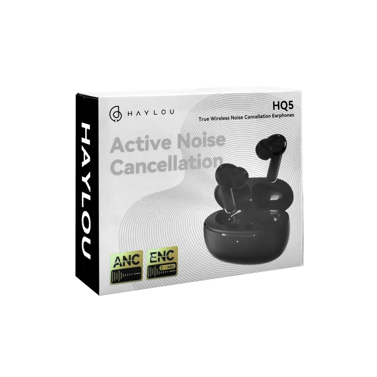 ایرفون بی سیم Haylou مدل HQ5 T020 ANC+ENC – مشکی – اصلی (گارانتی 6 ماهه شرکتی) — تصویر ۴