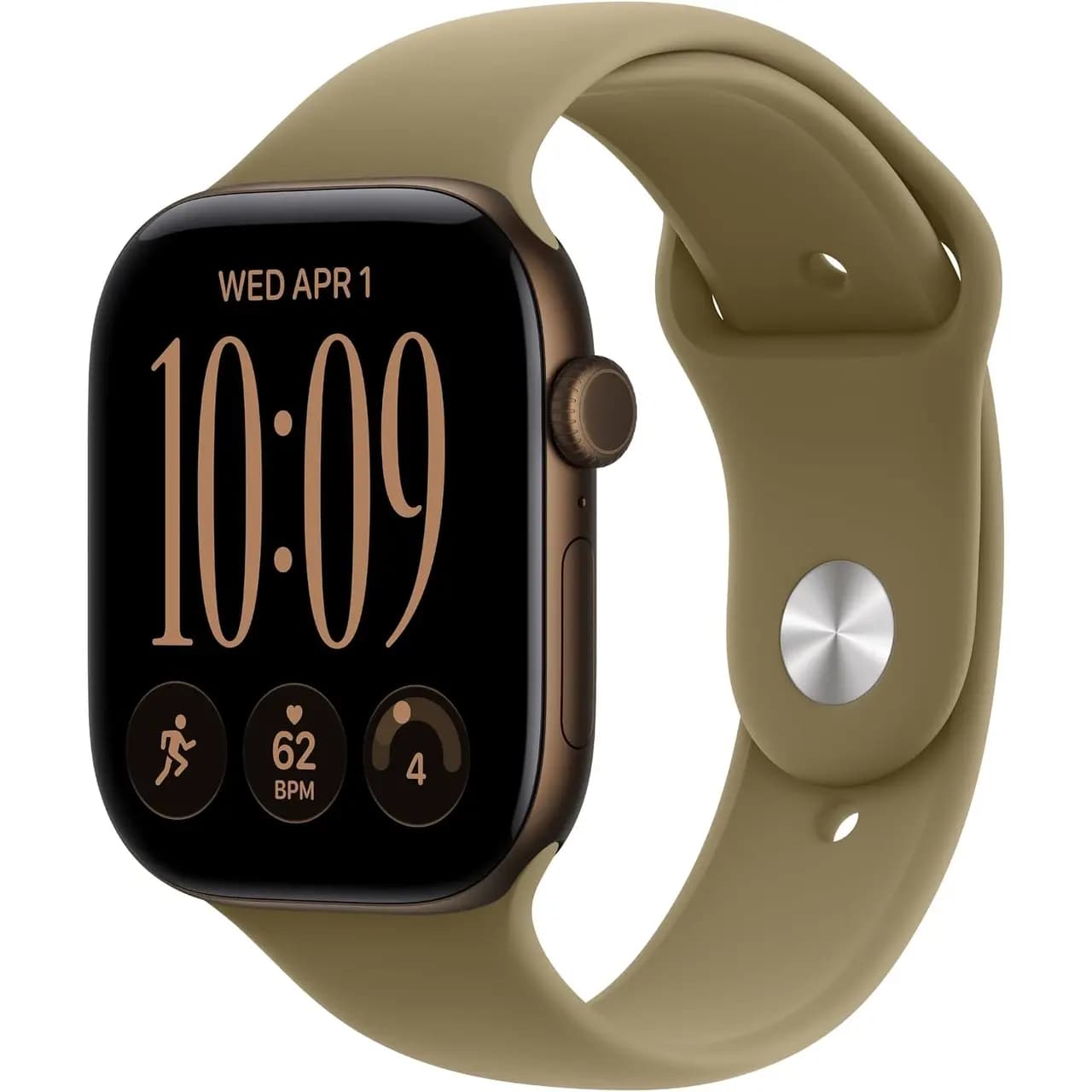 ساعت هوشمند اپل واچ سری 12 مدل DK Bronze AI Olive SB – 42MM – برنز – اصلی (گارانتی 18 ماهه شرکتی)