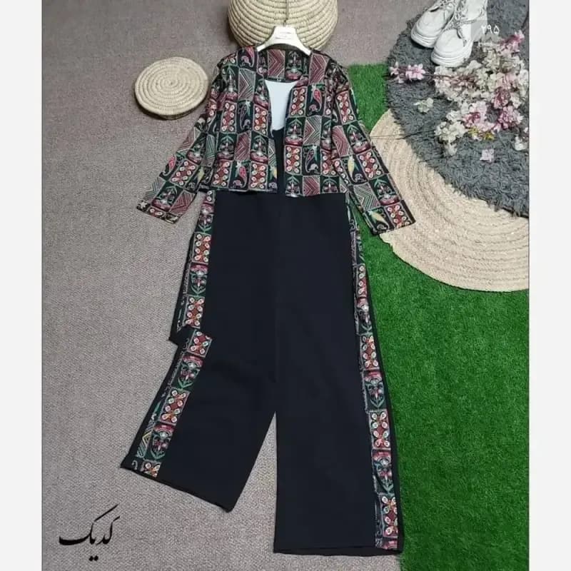 اورال یلدایی سولنی جنس سوپرمازراتی گرم بالا سایز 38 تا 46 فری — تصویر ۶