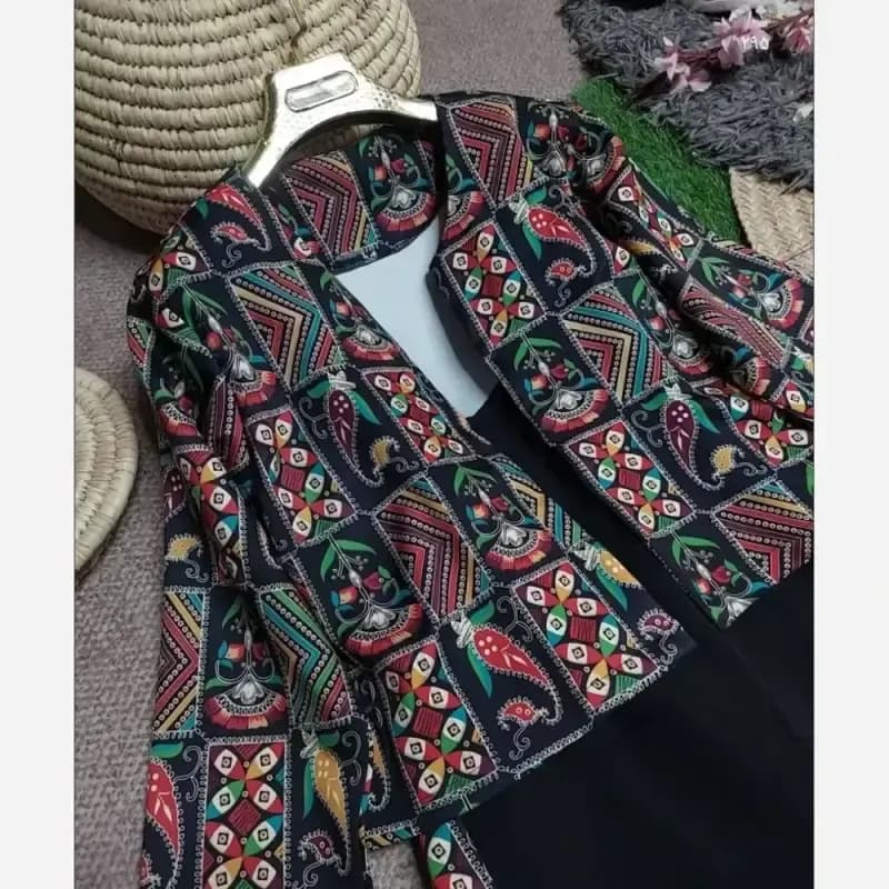 اورال یلدایی سولنی جنس سوپرمازراتی گرم بالا سایز 38 تا 46 فری — تصویر ۷