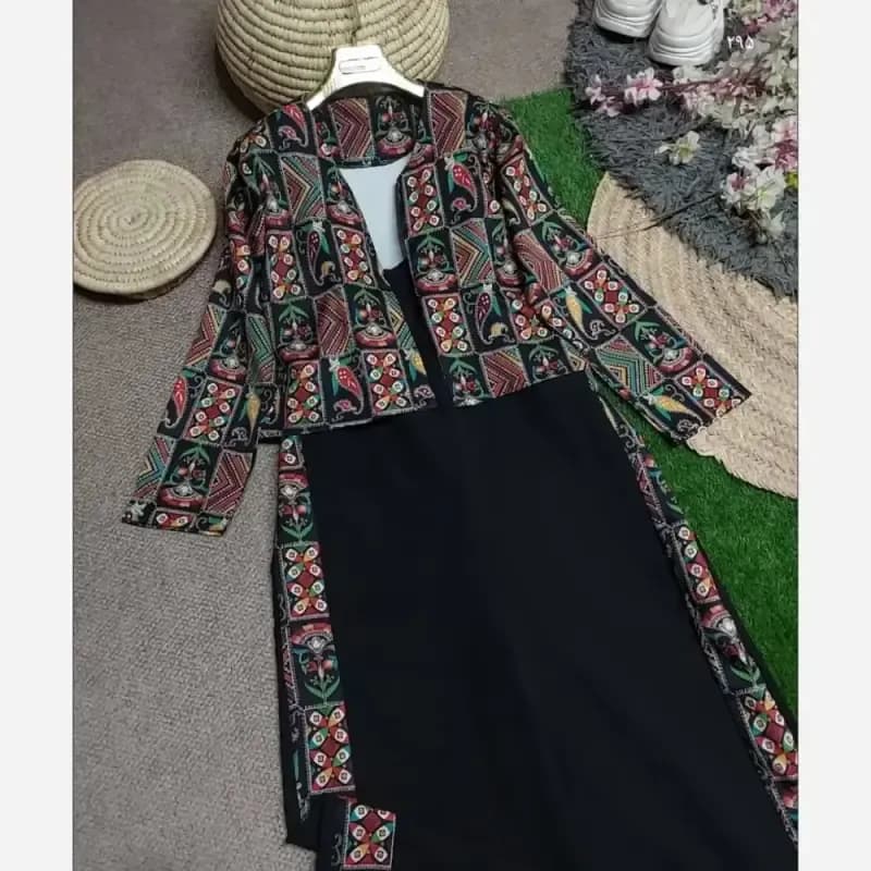 اورال یلدایی سولنی جنس سوپرمازراتی گرم بالا سایز 38 تا 46 فری — تصویر ۸