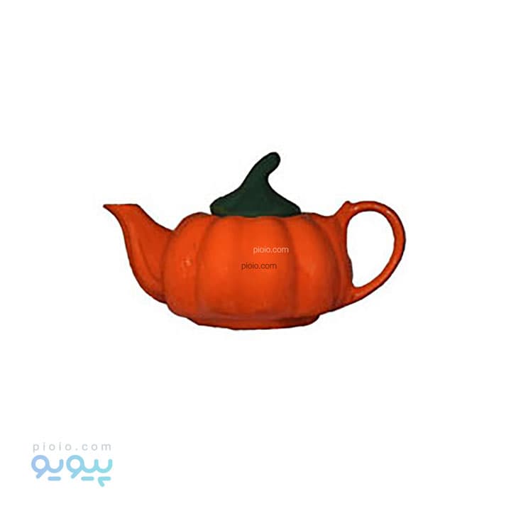قوری چینی رنگی طرح دلمه عمده و کارتنی