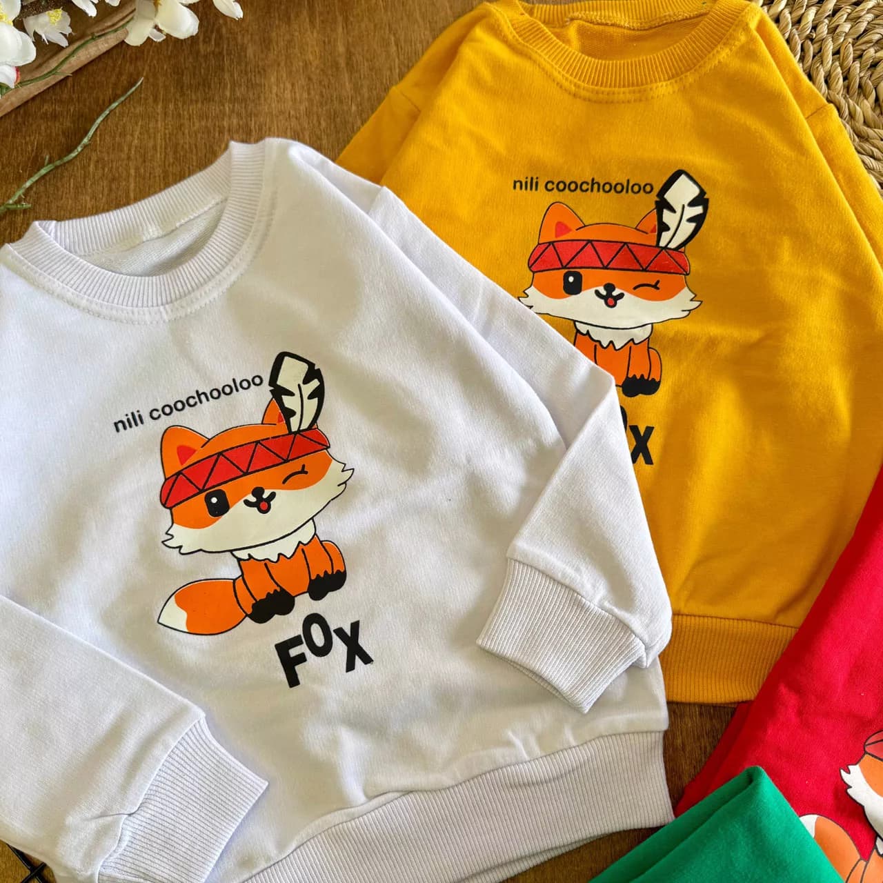 بلوز تک روباه Fox سایز 35 تا 45 کد 7110 — تصویر ۲