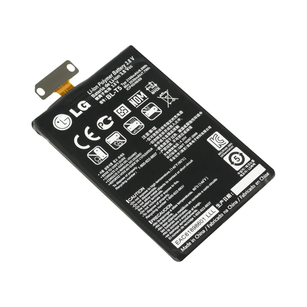 باتری اصلی ال جی LG Nexus 4 E960 مدل BL-T5 — تصویر ۲