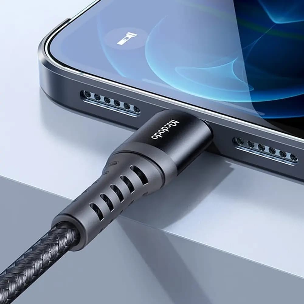 کابل آیفون کنفی USB به لایتنینگ مک دودو Mcdodo CA-226، 3 آمپر 1 متر — تصویر ۶