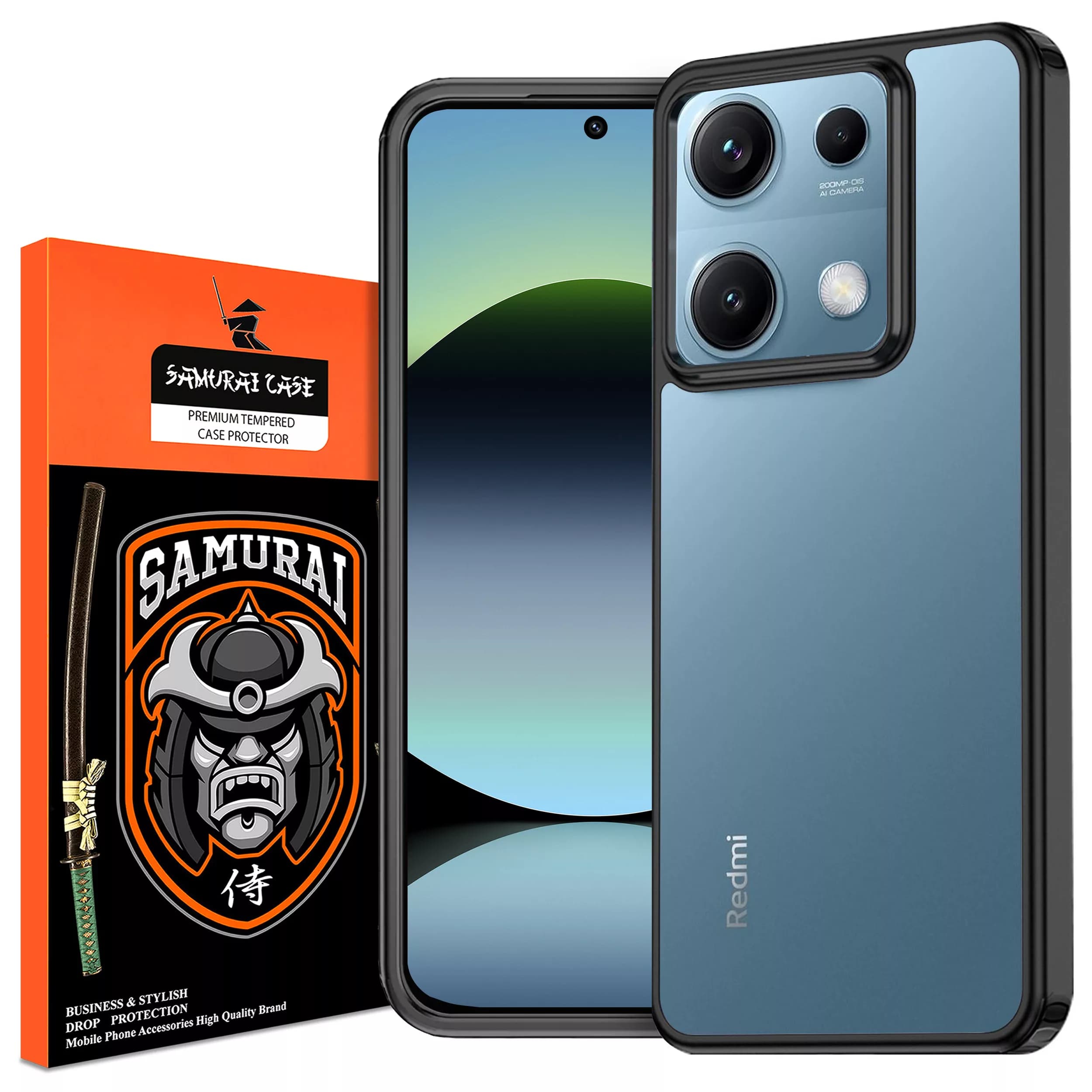 کاور سامورایی مدل Specter مناسب برای گوشی موبایل شیائومی Redmi Note 14S 4G