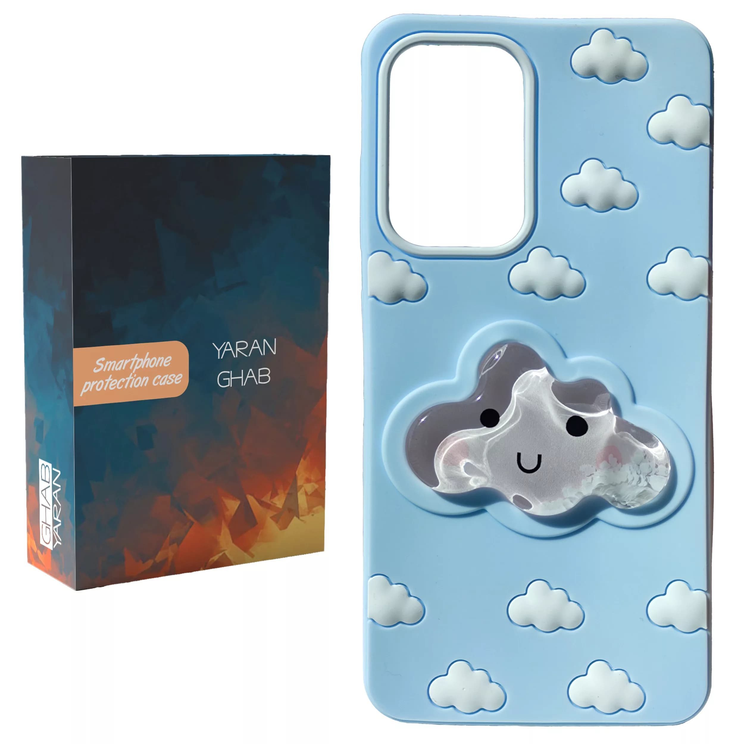 کاور قاب یاران مدل cloud مناسب برای گوشی موبایل سامسونگ Galaxy A53 5G