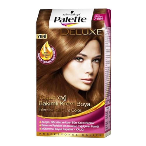کیت رنگ مو پالت مدل Golden Caramel
