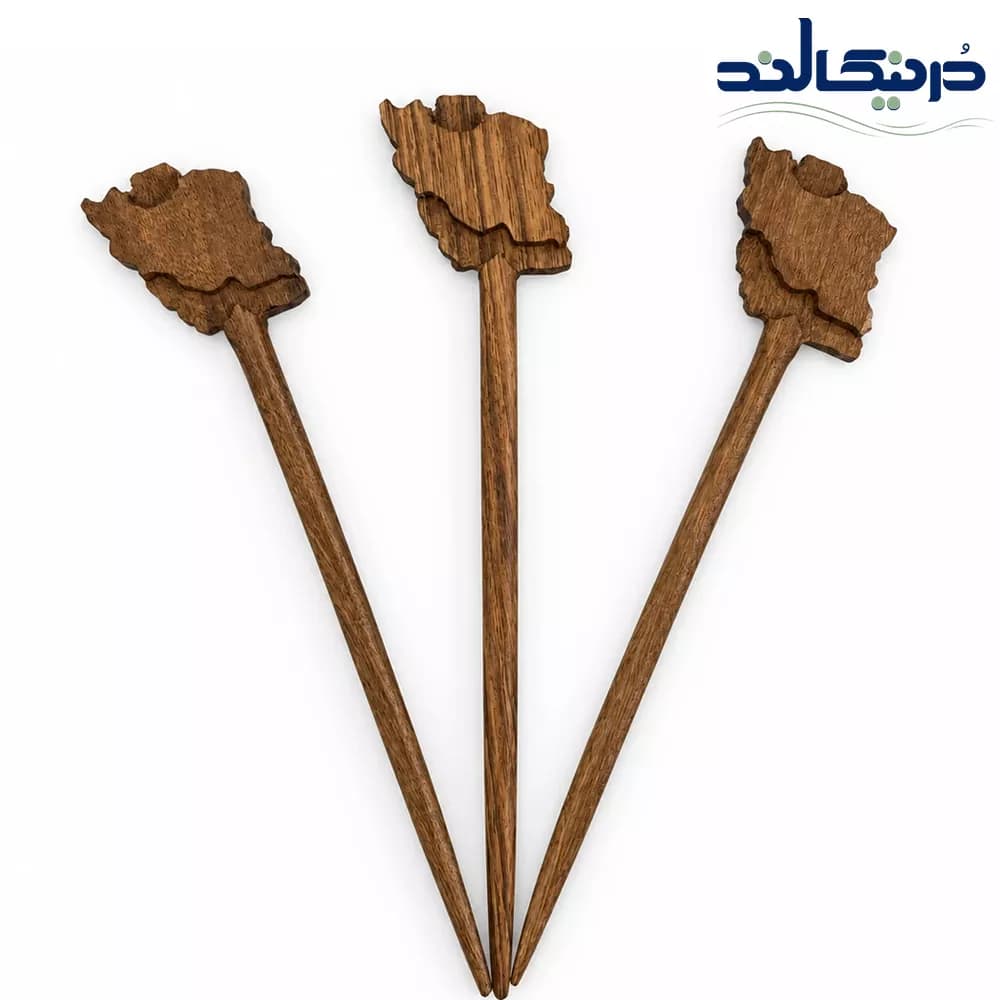 کانزاشی چوبی طرح نقشه ایران