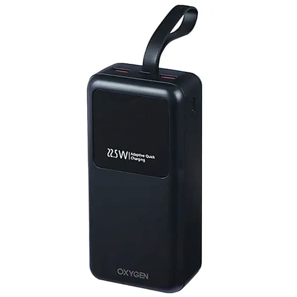 شارژر همراه PD22.5W + 22.5W اکسیژن مدل OX-120 ظرفیت 30000mAh — تصویر ۲