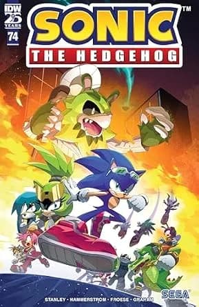 و دانلود نسخه کامل کتاب زبان اصلی Sonic the Hedgehog (2018-) #74 | دانلود کتاب خارجی