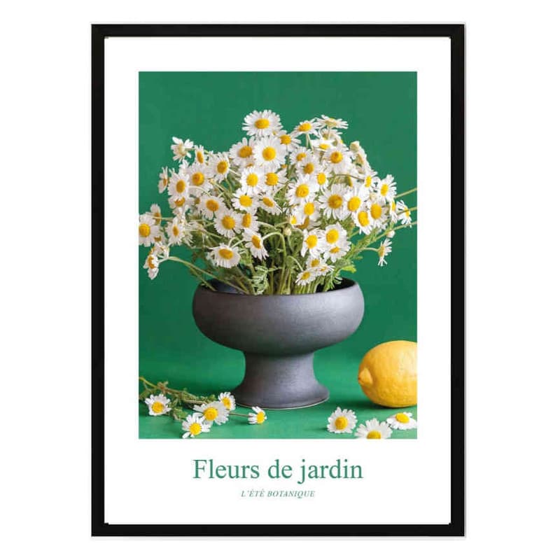 تابلو مدل De jardin marguerites کد 248901922