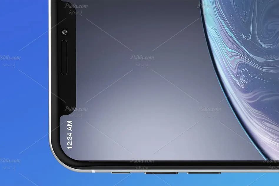 موکاپ و پیش نمایش آیفون ایکس آر iPhone XR Design Mockup — تصویر ۶