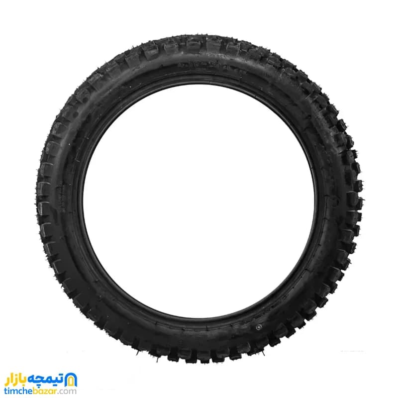 لاستیک عقب موتور سیکلت یزد تایر سایز 18-410 گل شهری تریل