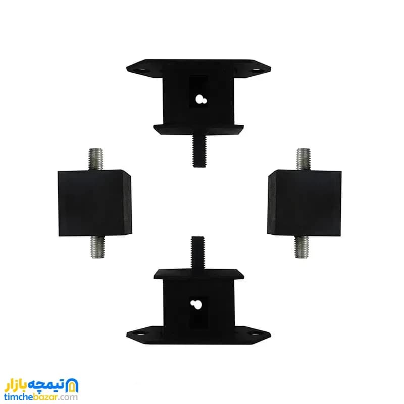 لاستیک ضربه گیر موتور سیکلت 3 چرخ 4 تیکه