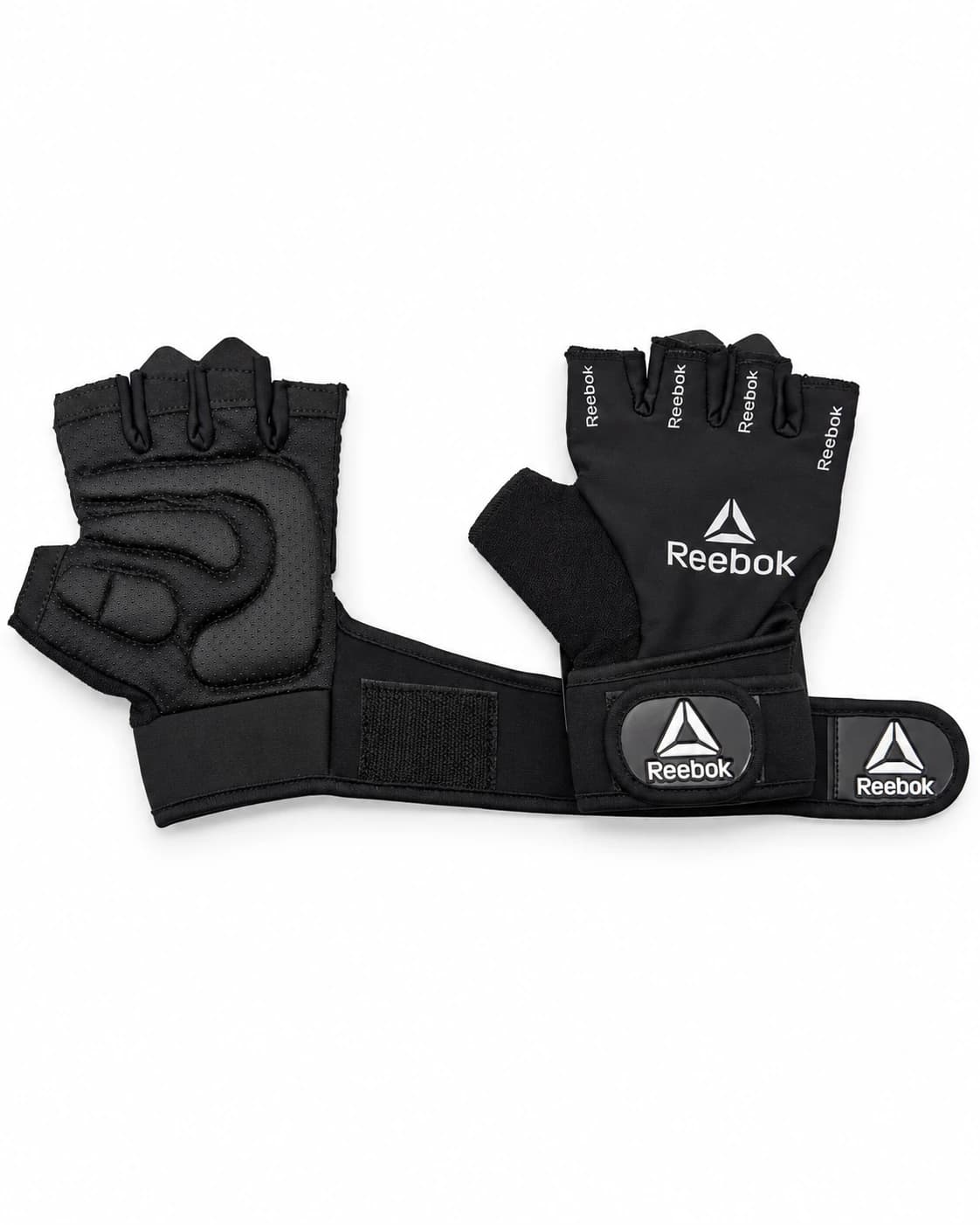 دستکش اسپرت ورزشی باشگاهی زنانه مدل ریبوک Reebok رنگ مشکی — تصویر ۳