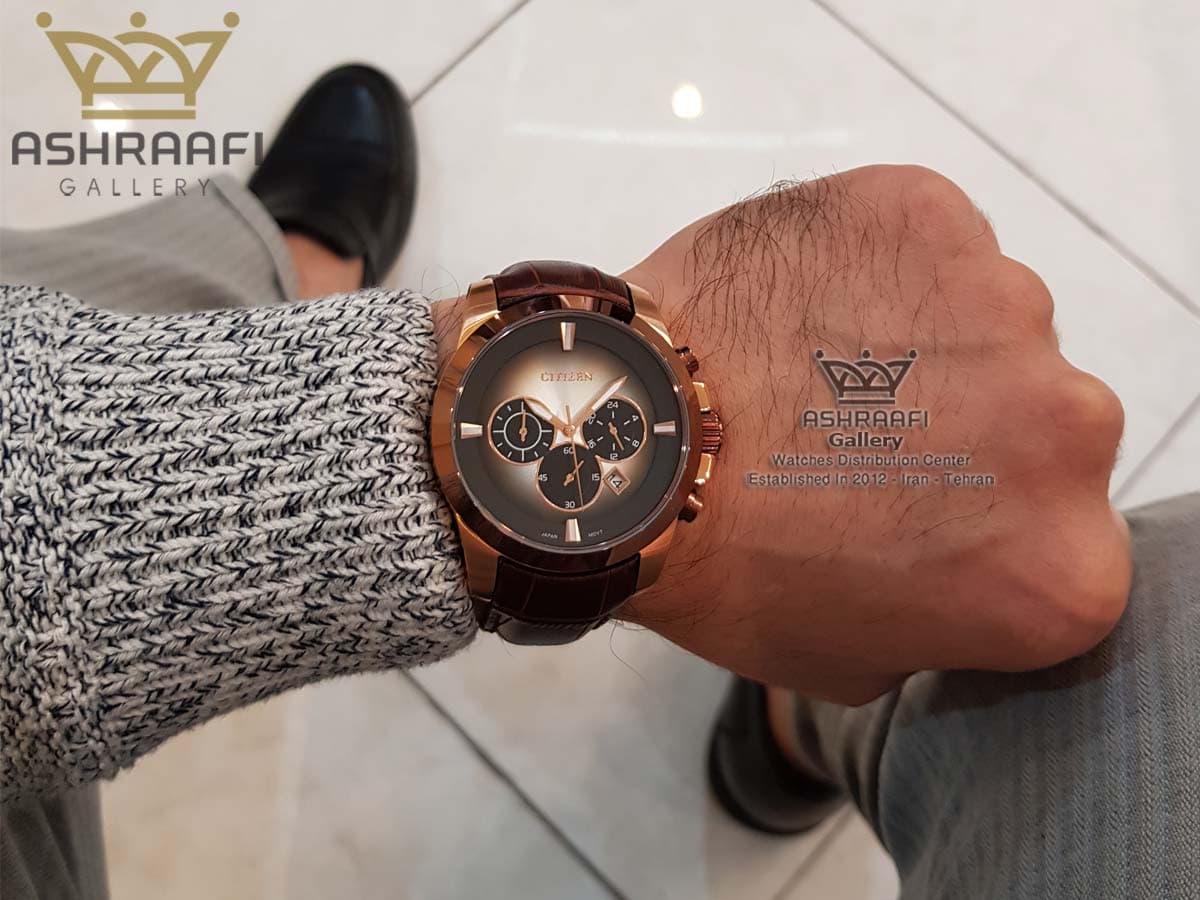 ساعت سیتیزن صفحه مشکی Citizen 18149G — تصویر ۷