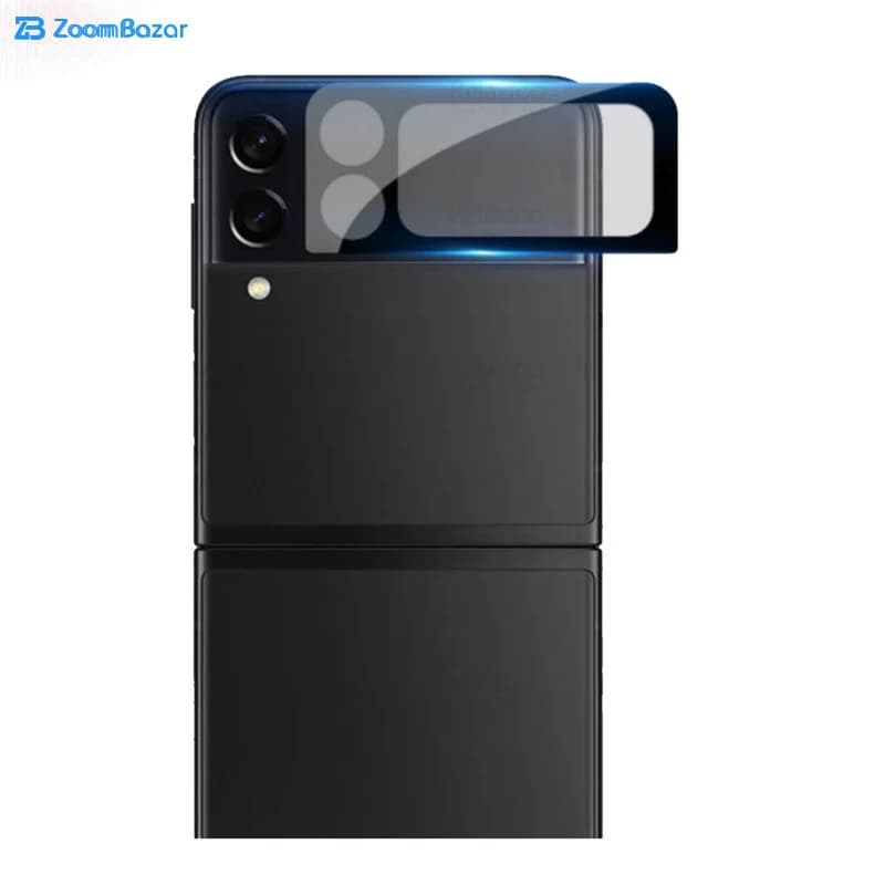 محافظ لنز دوربین بوف مدل 3D مناسب برای گوشی موبایل سامسونگ Galaxy Z Flip 3 — تصویر ۳