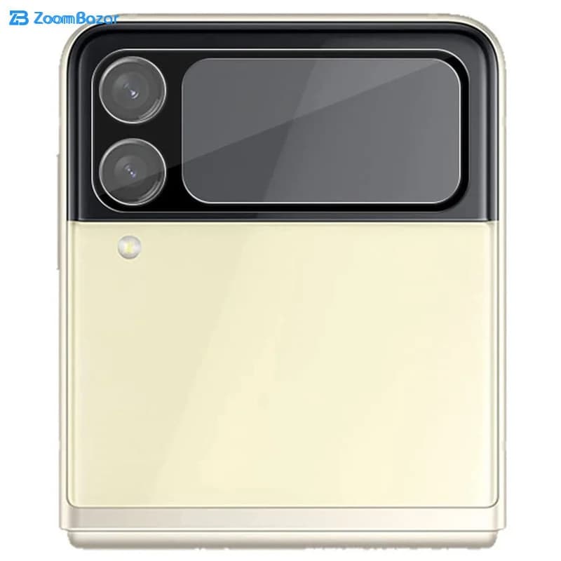 محافظ لنز دوربین بوف مدل 3D مناسب برای گوشی موبایل سامسونگ Galaxy Z Flip 3 — تصویر ۷