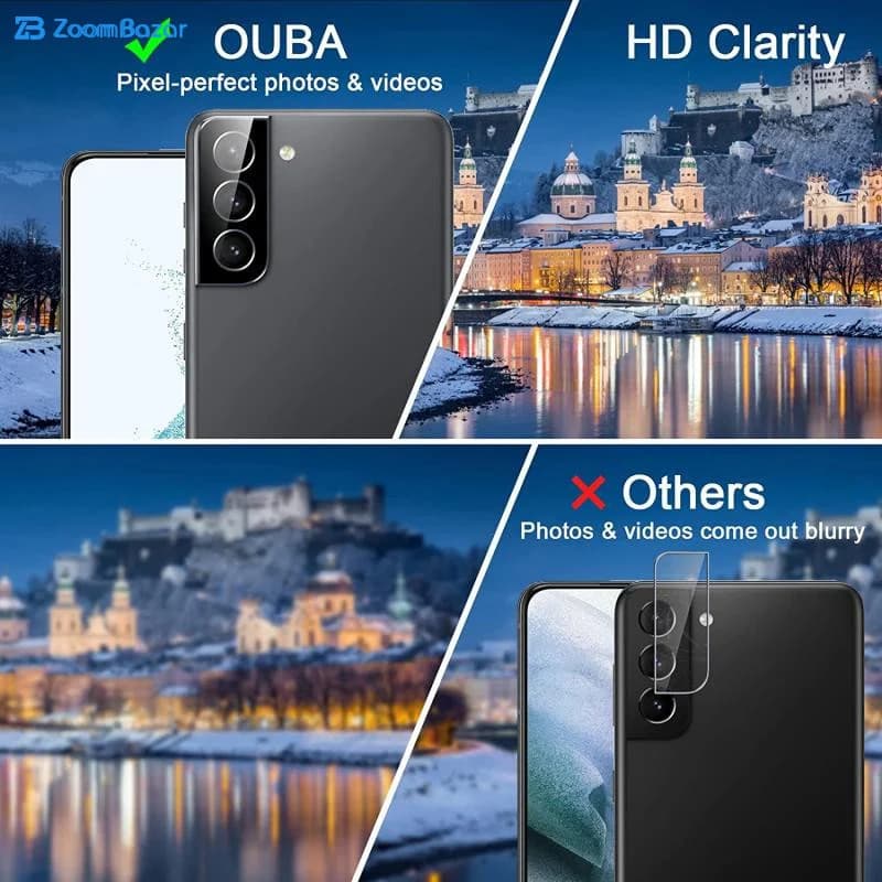 محافظ لنز دوربین بوف مدل 3D Pro مناسب برای گوشی موبایل سامسونگ Galaxy S21 / S21 Plus — تصویر ۷