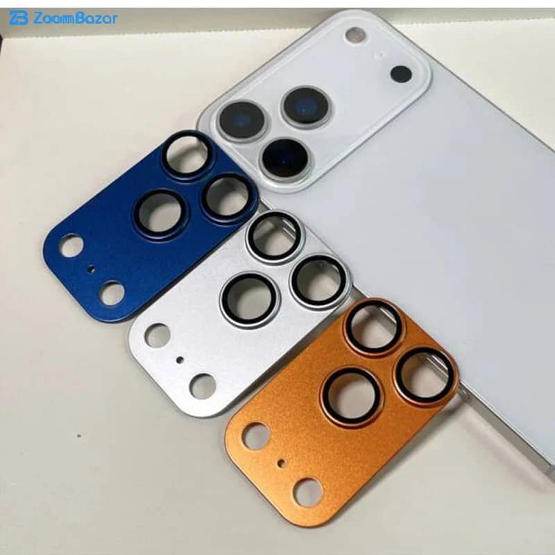 محافظ لنز دوربین فلزی بوف مدل Steel Shield مناسب برای گوشی موبایل اپل iPhone 17 Pro — تصویر ۴
