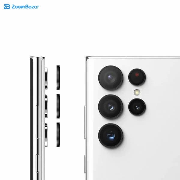 محافظ لنز دوربین بوف مدل HD-ColorLenz مناسب برای گوشی موبایل سامسونگ Galaxy S25 Ultra — تصویر ۵